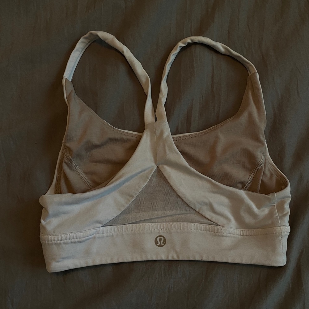 White Lululemon Bra